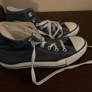 Blue converse